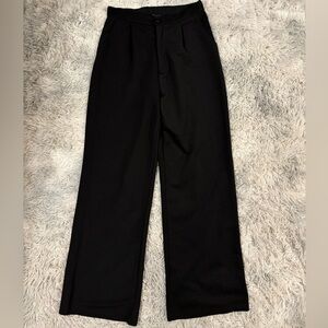 Streetwear Society Black Wide Leg Pants